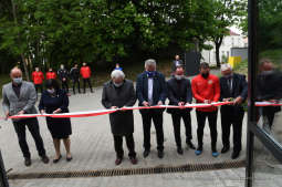 0303.jpg-Wizyta gospodarska w nowo wybudowanym zapleczu klub KS Kolejarz Prokocim