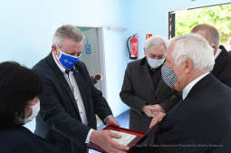 0505.jpg-Wizyta gospodarska w nowo wybudowanym zapleczu klub KS Kolejarz Prokocim