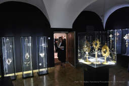 2626.jpg-Uroczyste otwarcie wystawy „Pasterz. Stulecie urodzin Świętego Jana Pawła II”