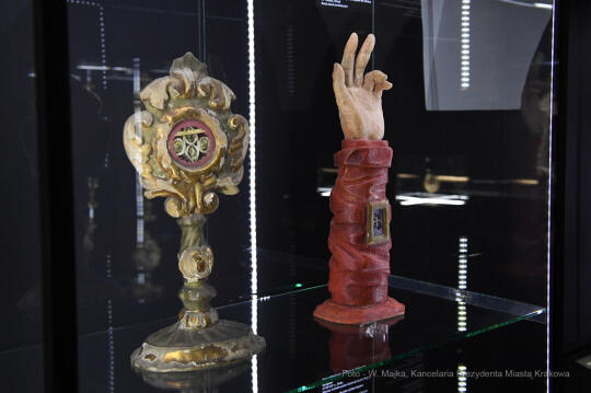 3131.jpg-Uroczyste otwarcie wystawy „Pasterz. Stulecie urodzin Świętego Jana Pawła II”