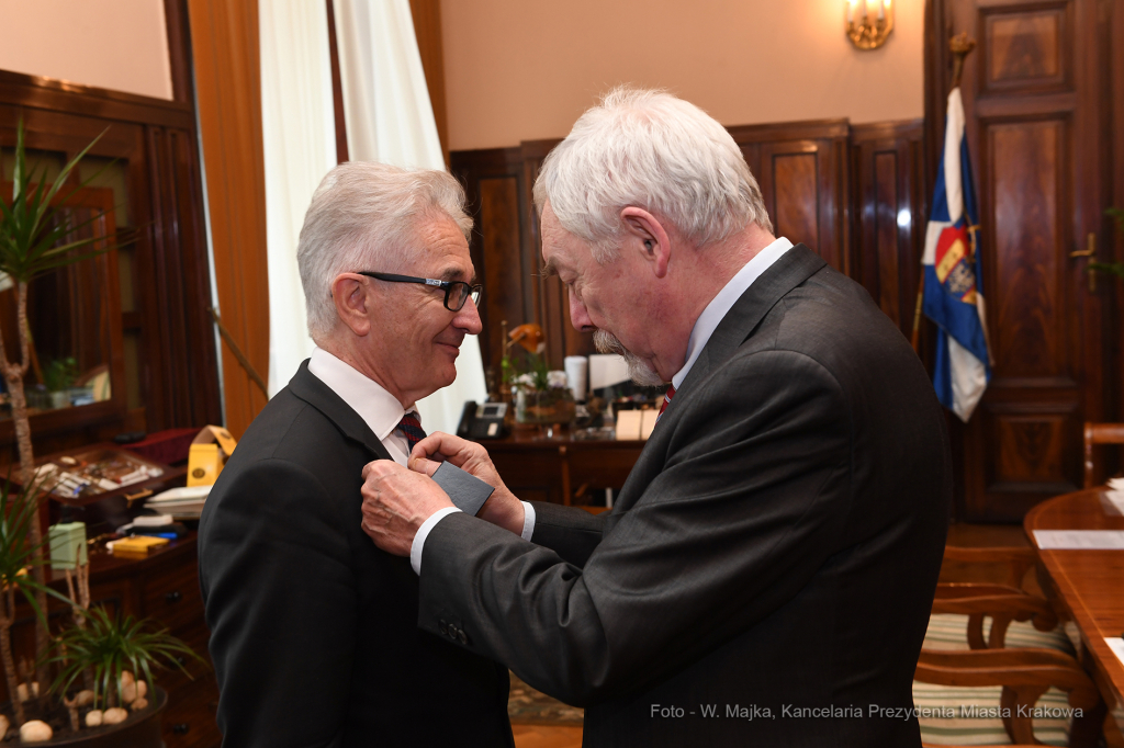 0101.jpg-Wizyta pożegnalna konsula generalnego Francji Frederica de Touchet’a  Autor: W. Majka