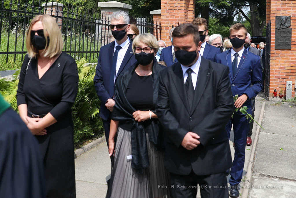 bs_200724_9177.jpg-Pogrzeb,prof. Ziejka, Majchrowski  Autor: B. Świerzowski