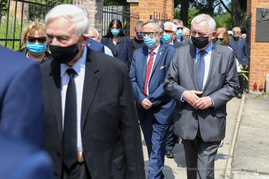 bs_200724_9181.jpg-Pogrzeb,prof. Ziejka, Majchrowski  Autor: B. Świerzowski