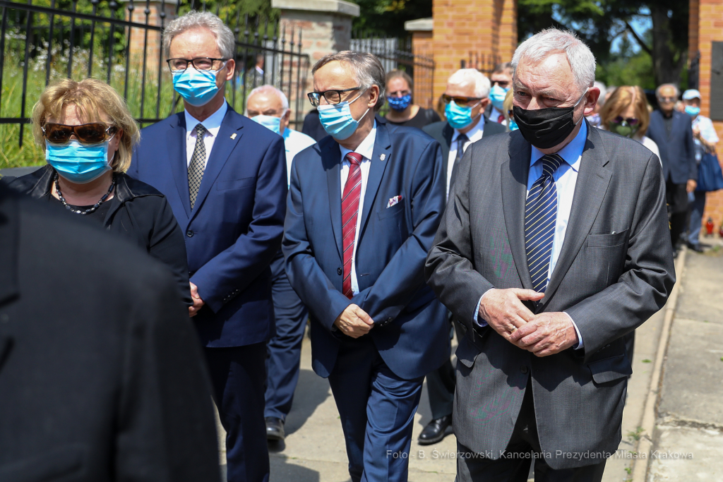 bs_200724_9183.jpg-Pogrzeb,prof. Ziejka, Majchrowski  Autor: B. Świerzowski