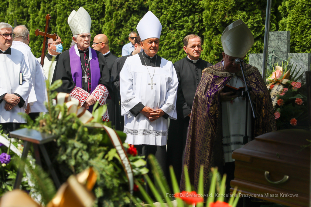 bs_200724_9204.jpg-Pogrzeb,prof. Ziejka, Majchrowski  Autor: B. Świerzowski