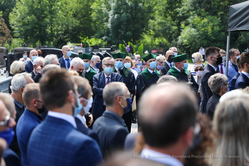 bs_200724_9216.jpg-Pogrzeb,prof. Ziejka, Majchrowski  Autor: B. Świerzowski