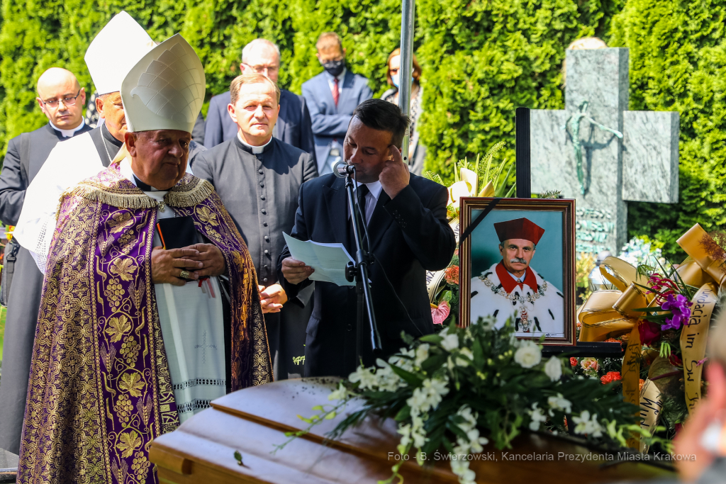 bs_200724_9247.jpg-Pogrzeb,prof. Ziejka, Majchrowski  Autor: B. Świerzowski