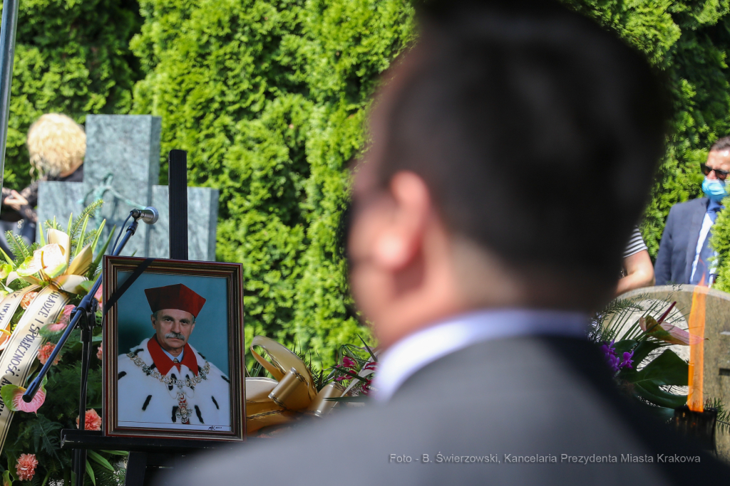 bs_200724_9267.jpg-Pogrzeb,prof. Ziejka, Majchrowski  Autor: B. Świerzowski