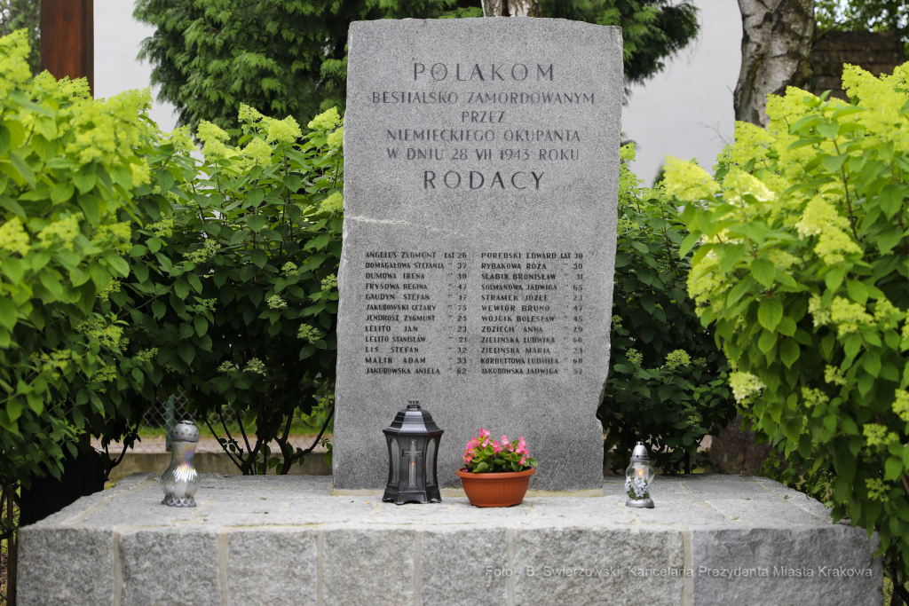 bs_200726_9271.jpg-Wola Justowska,Rocznica,Wojna  Autor: B. Świerzowski