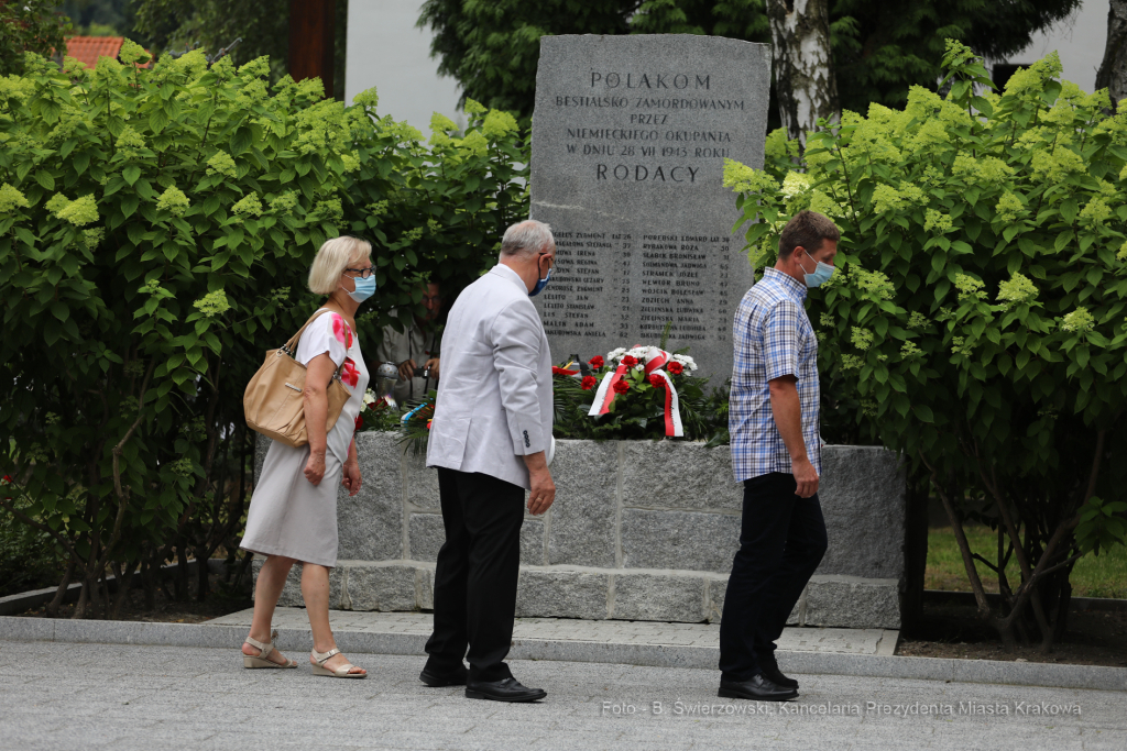 bs_200726_9311.jpg-Wola Justowska,Rocznica,Wojna  Autor: B. Świerzowski