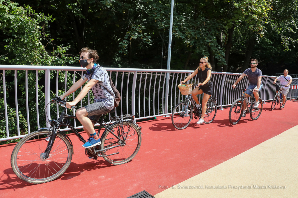 bs_200727_9530.jpg-Kładka,Rowery,Majchrowski  Autor: B. Świerzowski
