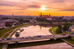 jg_dron_200826_dji_0667-hdr.jpg-Wschód Słońca,Wawel,Wisła,Dron