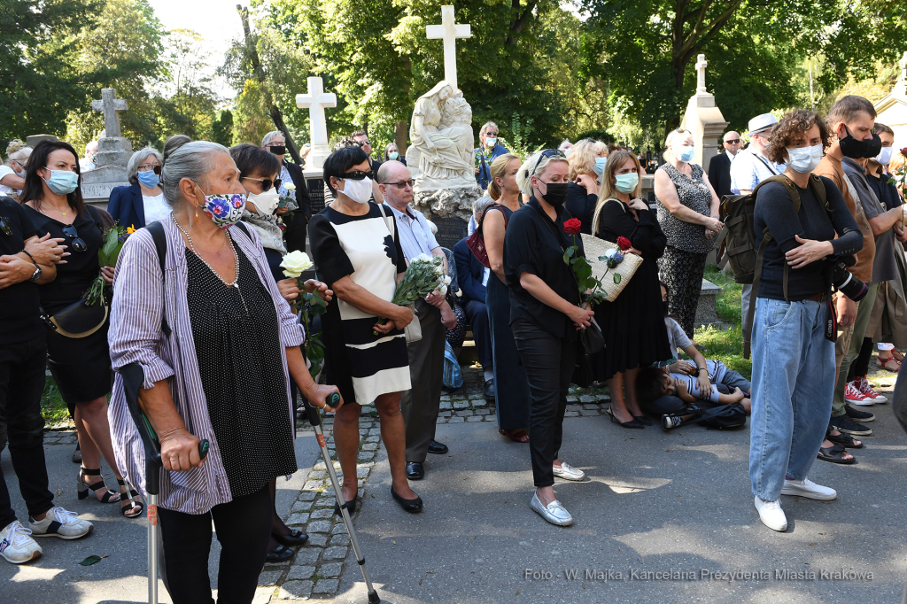 06jpg.jpg-Ceremonia pogrzebowa Ewy Demarczyk  Autor: W. Majka