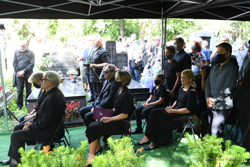 21jpg.jpg-Ceremonia pogrzebowa Ewy Demarczyk  Autor: W. Majka