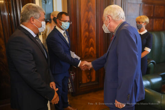 bs_200914_5628.jpg-Ambasador Rumunii,Majchrowski,Spotkanie