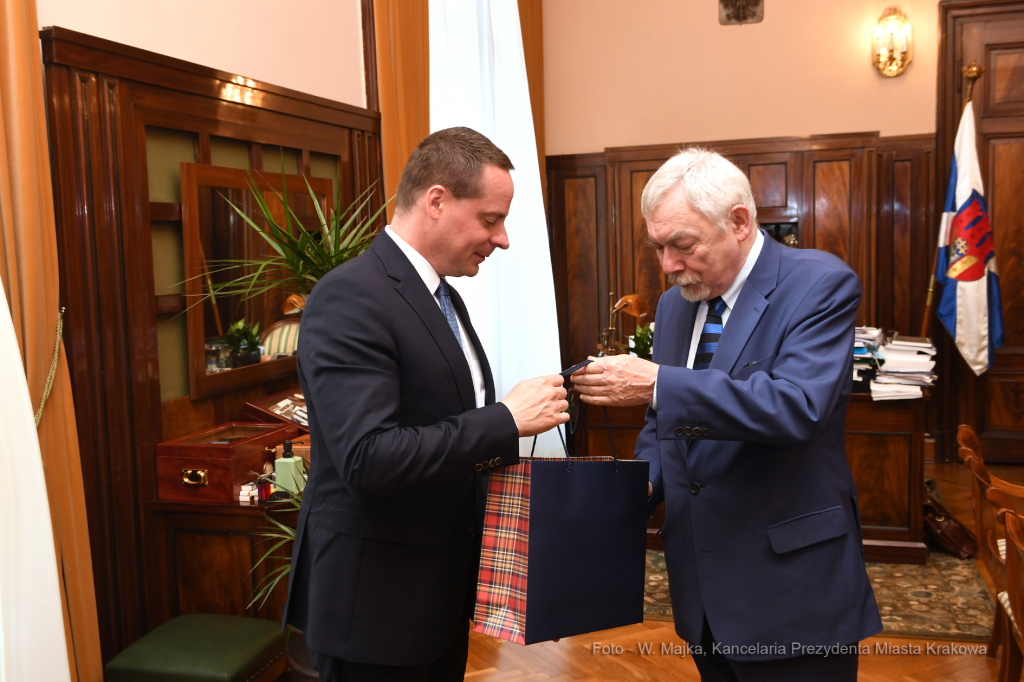 09jpg.jpg-Ambasador Republiki Słowackiej, Andrej Sroba  Autor: W. Majka