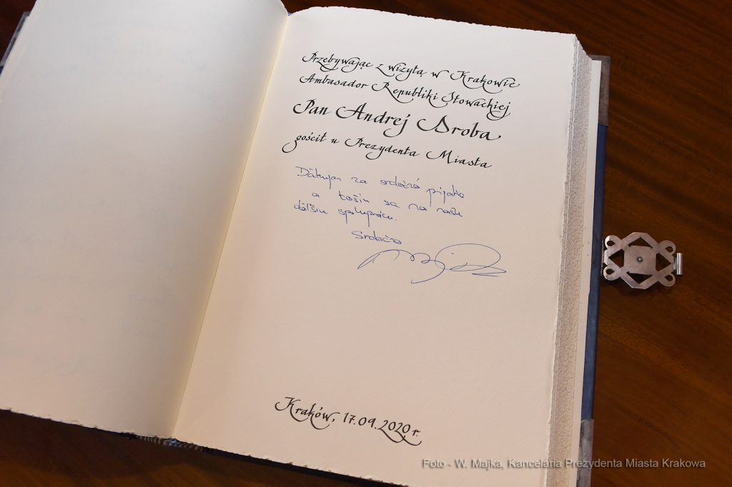 12jpg.jpg-Ambasador Republiki Słowackiej, Andrej Sroba  Autor: W. Majka