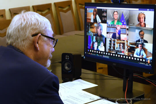 06jpg.jpg-Spotkanie online z wiceprzewodniczącą Komisji Europejskiej Margrethe Vestager