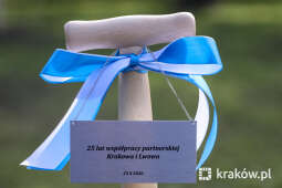 Drzewa na 25-lecie współpracy Krakowa ze Lwowem