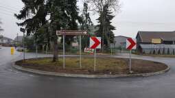 k4.jpg-Bezpieczniejsze rondo na skrzyżowaniu w Kościelnikach