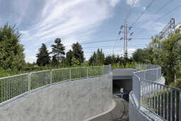 Kładka pieszo-rowerowa na Żabińcu