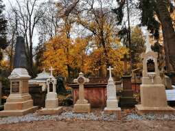 cmentarz Rakowicki, grupa nagrobków kwatera III b po renowacji