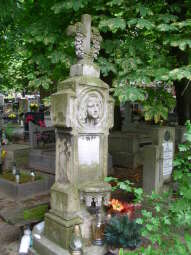cmentarz Podgórski, nagr. rodziny Kawków przed renowacją