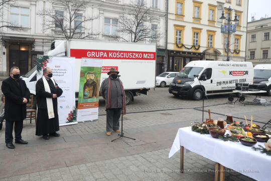 bs_201220_2925.jpg-Wigilia dla Bezdomnych, Kulig, Kościuszko, Rynek