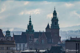 Wawel, góry, zima