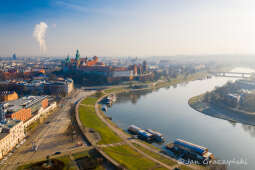 jg_dron_210111_dji_0633-hdr.jpg-Dron,Mgła,Smog,Wawel,Wisła