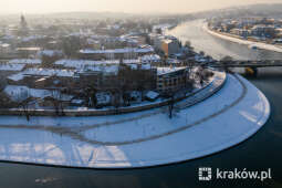 jg1_210118_krpl_.jpg-Zima, Śnieg, Dron, Wawel