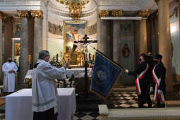 14jpg.jpg-Ceremonia nadania sztandaru  Wodociągom Miasta Krakowa SA