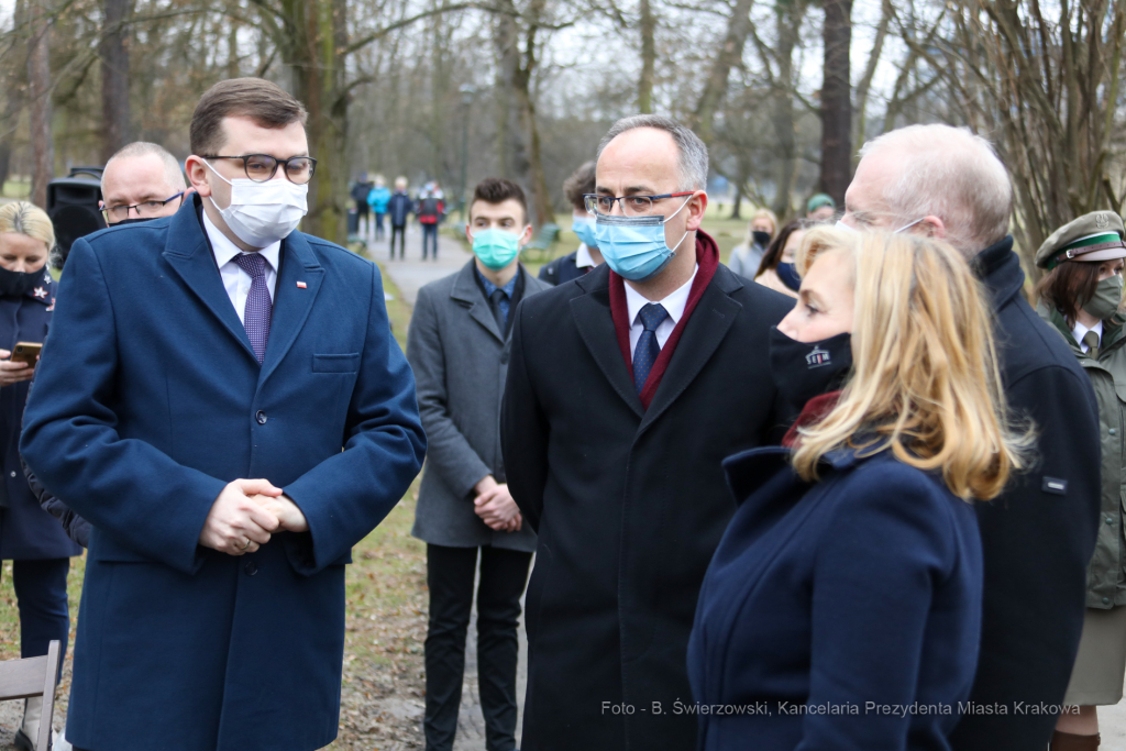 bs_210301_7617.jpg-Park Jordana, Żołnierze Wyklęci,Fryczek  Autor: B. Świerzowski