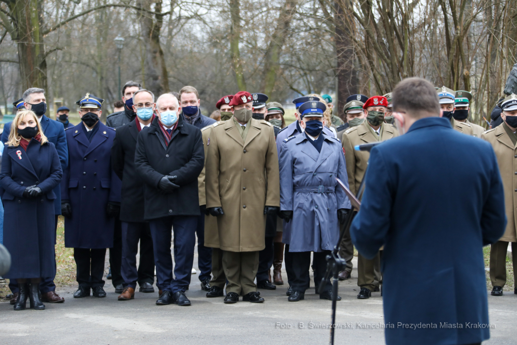 bs_210301_7696.jpg-Park Jordana, Żołnierze Wyklęci,Fryczek  Autor: B. Świerzowski