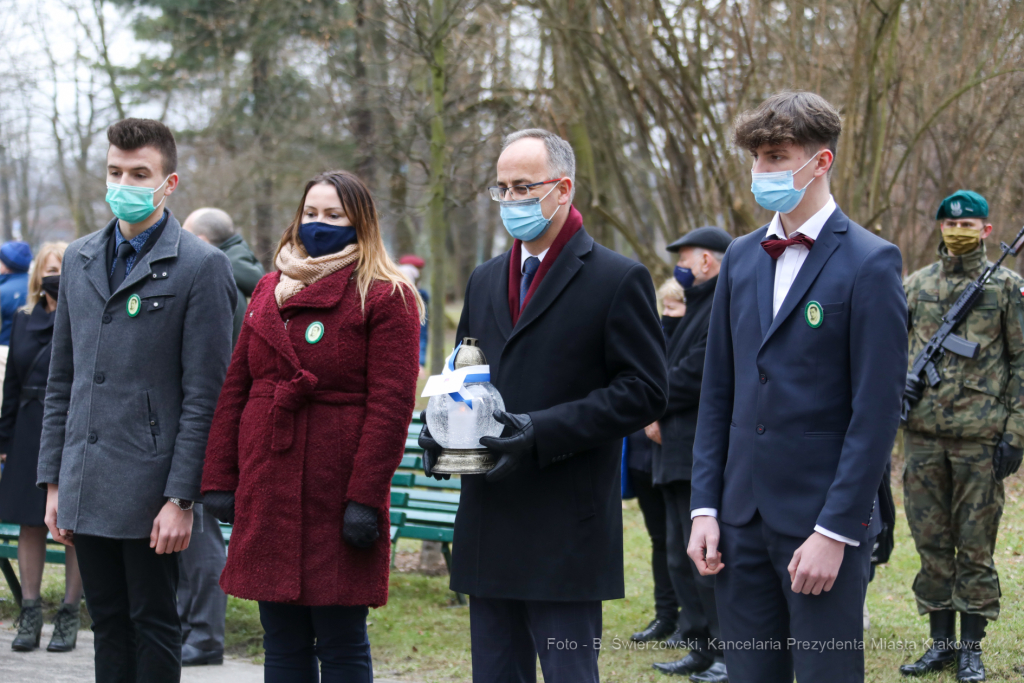 bs_210301_7803.jpg-Park Jordana, Żołnierze Wyklęci,Fryczek  Autor: B. Świerzowski