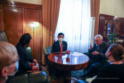 bs_210301_7858.jpg-Ambasador Japonii, Majchrowski, Spotkanie