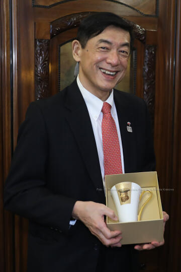 bs_210301_7947.jpg-Ambasador Japonii, Majchrowski, Spotkanie