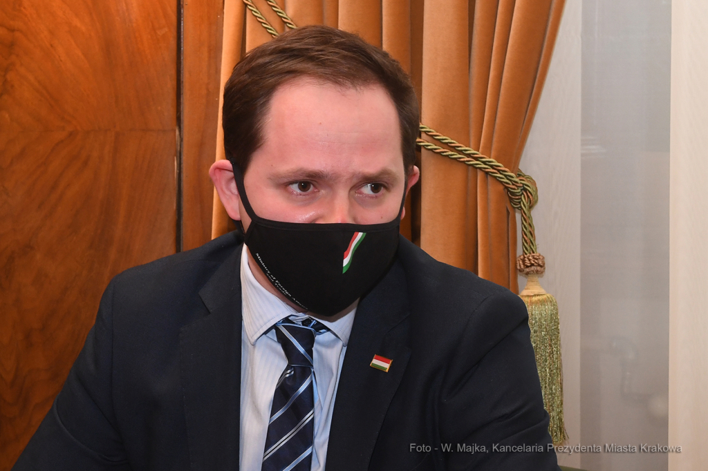 05jpg.jpg-Spotkanie z Konsulem Generalnym Węgier Tiborem Gerencsér  Autor: W. Majka