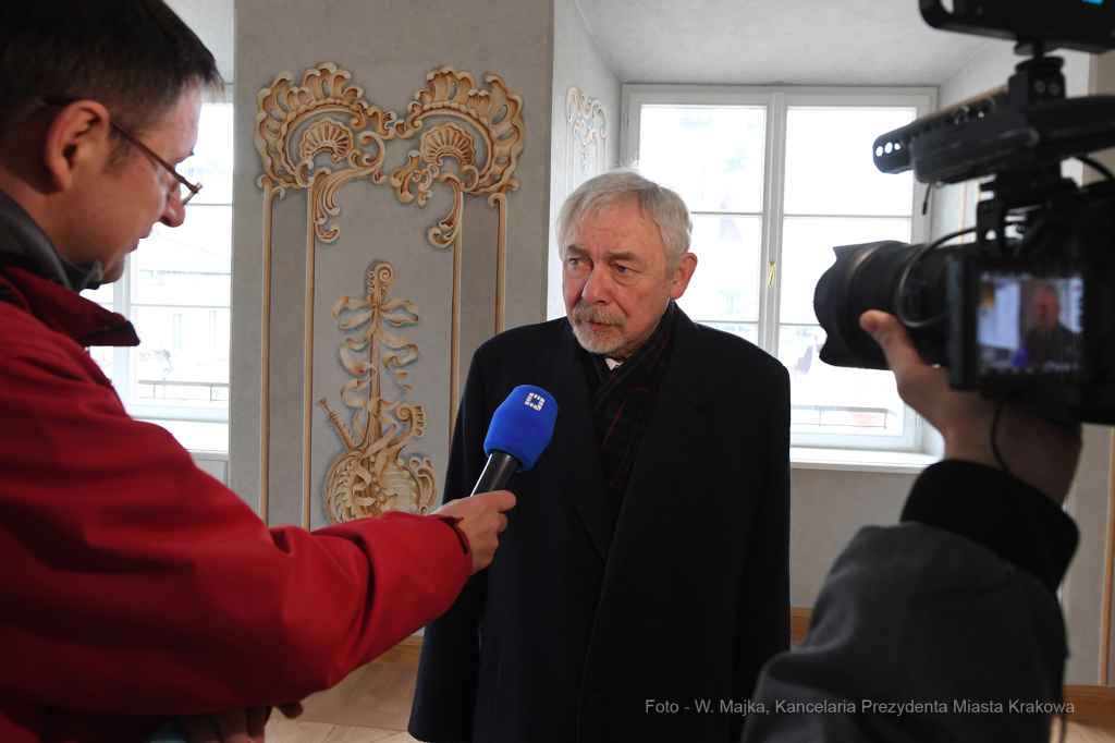 028jpg.jpg-2021_0415 Wizyta gospodarska w Pałacu Krzysztofory oraz w Domu pod Krzyżem  Autor: W. Majka