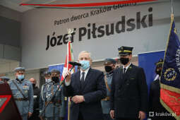 bs_210511_8512.jpg-Józef Piłsudski patronem Dworca Głównego w Krakowie