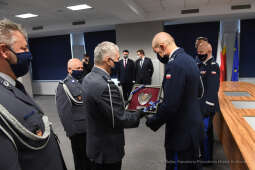 019jpg.jpg-Uroczystość zdania i objęcia obowiązków Komendanta Wojewódzkiego Policji