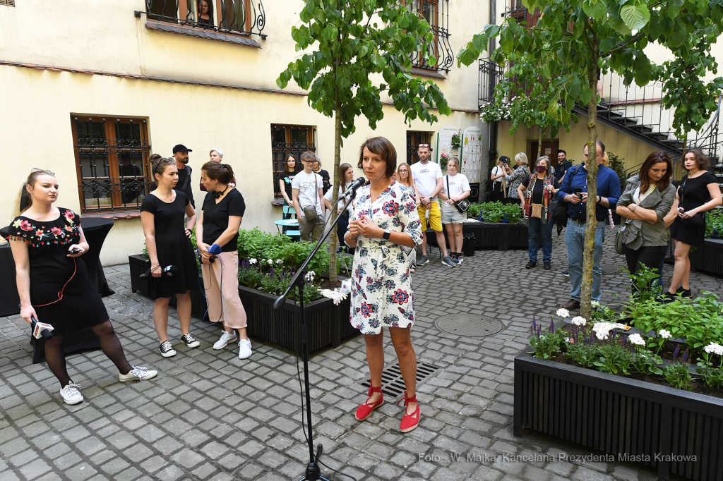 007jpg.jpg-Otwarcie ogrodu społecznego  Autor: W. Majka