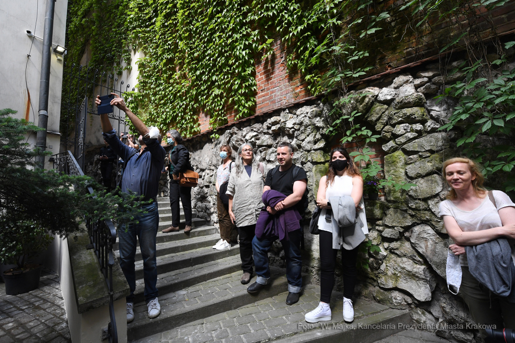 009jpg.jpg-Otwarcie ogrodu społecznego  Autor: W. Majka