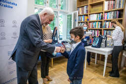 bs-czerwca 26, 2021-jg1_210626_202a6036.jpg-Piknik Literacki, Biblioteka Kraków, Majchrowski