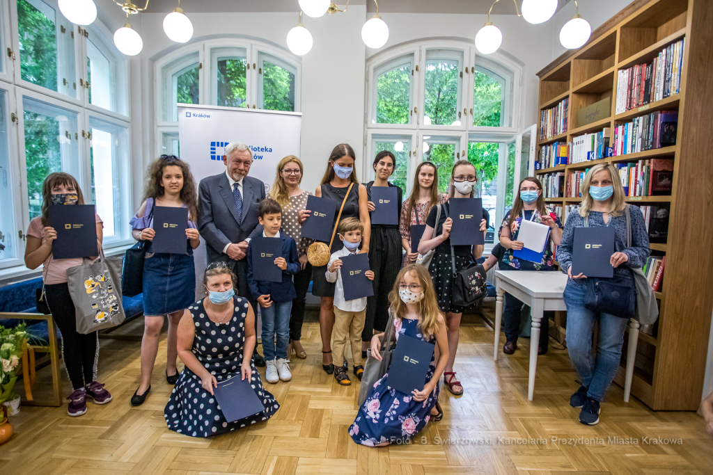 bs-czerwca 26, 2021-jg1_210626_202a6155.jpg-Piknik Literacki, Biblioteka Kraków, Majchrowski  Autor: B. Świerzowski