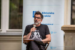 bs-czerwca 26, 2021-jg1_210626_202a6475.jpg-Piknik Literacki, Biblioteka Kraków, Majchrowski