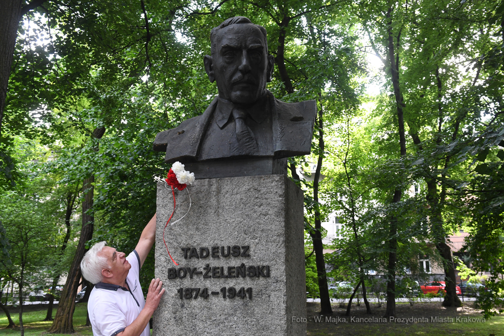 1717jpg.jpg-80. rocznica śmierci Tadeusza Boya-Żeleńskiego  Autor: W. Majka