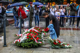 bs_210801_2936.jpg-77. rocznica Powstania Warszawskiego, Plac Matejki, Uroczystości