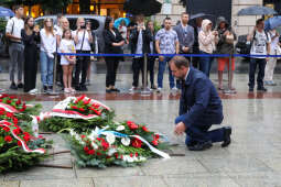 bs_210801_2959.jpg-77. rocznica Powstania Warszawskiego, Plac Matejki, Uroczystości