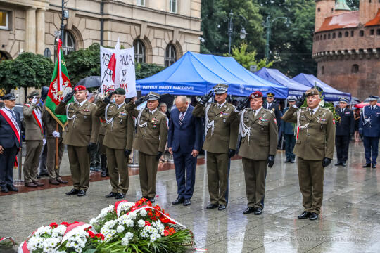 bs_210801_2985.jpg-77. rocznica Powstania Warszawskiego, Plac Matejki, Uroczystości